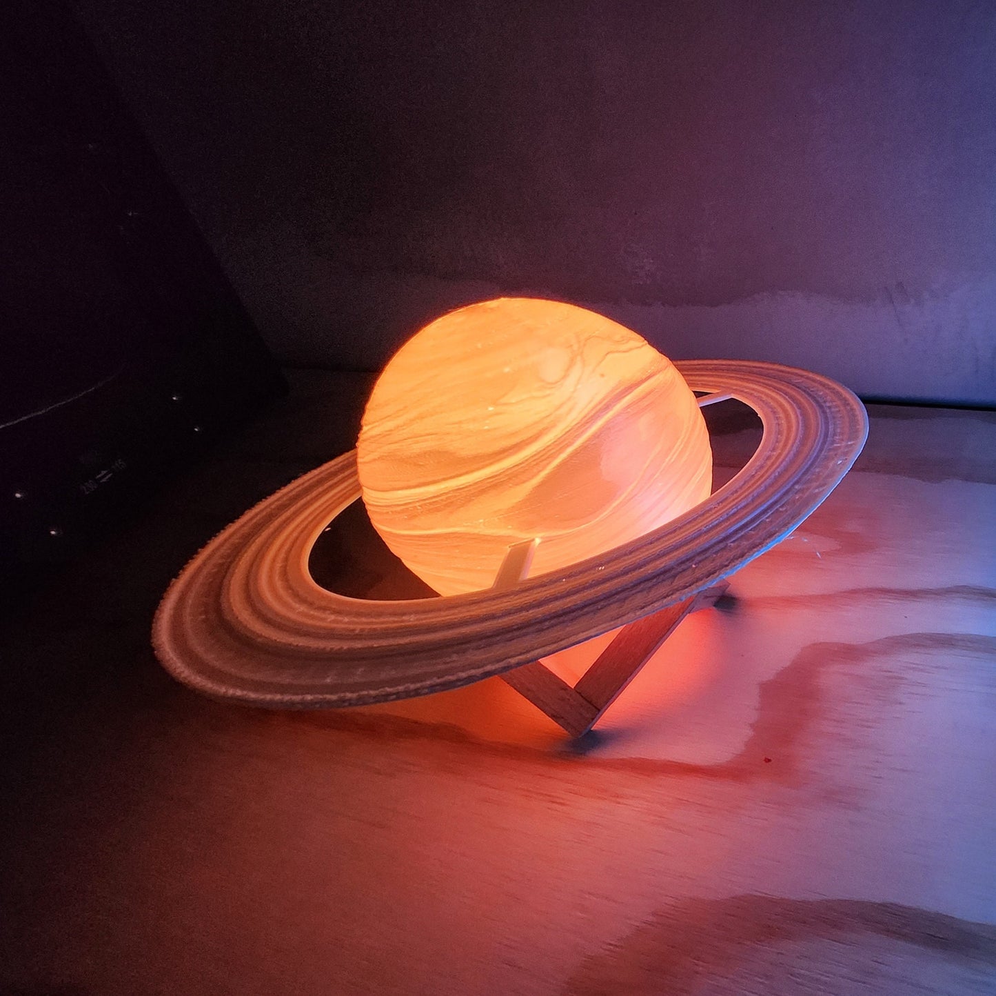 Planet Lamps | LED Lights , Remote, 16 Color Variations | Real Data from NASA